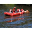Povodňový výcvik hasičov na rieke Hron 